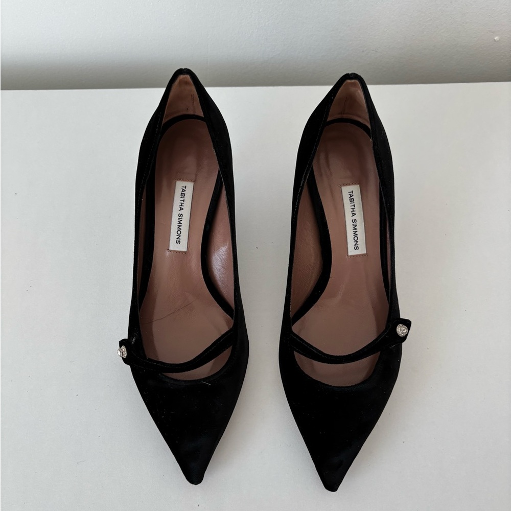 Tabitha Simmons Black Heels